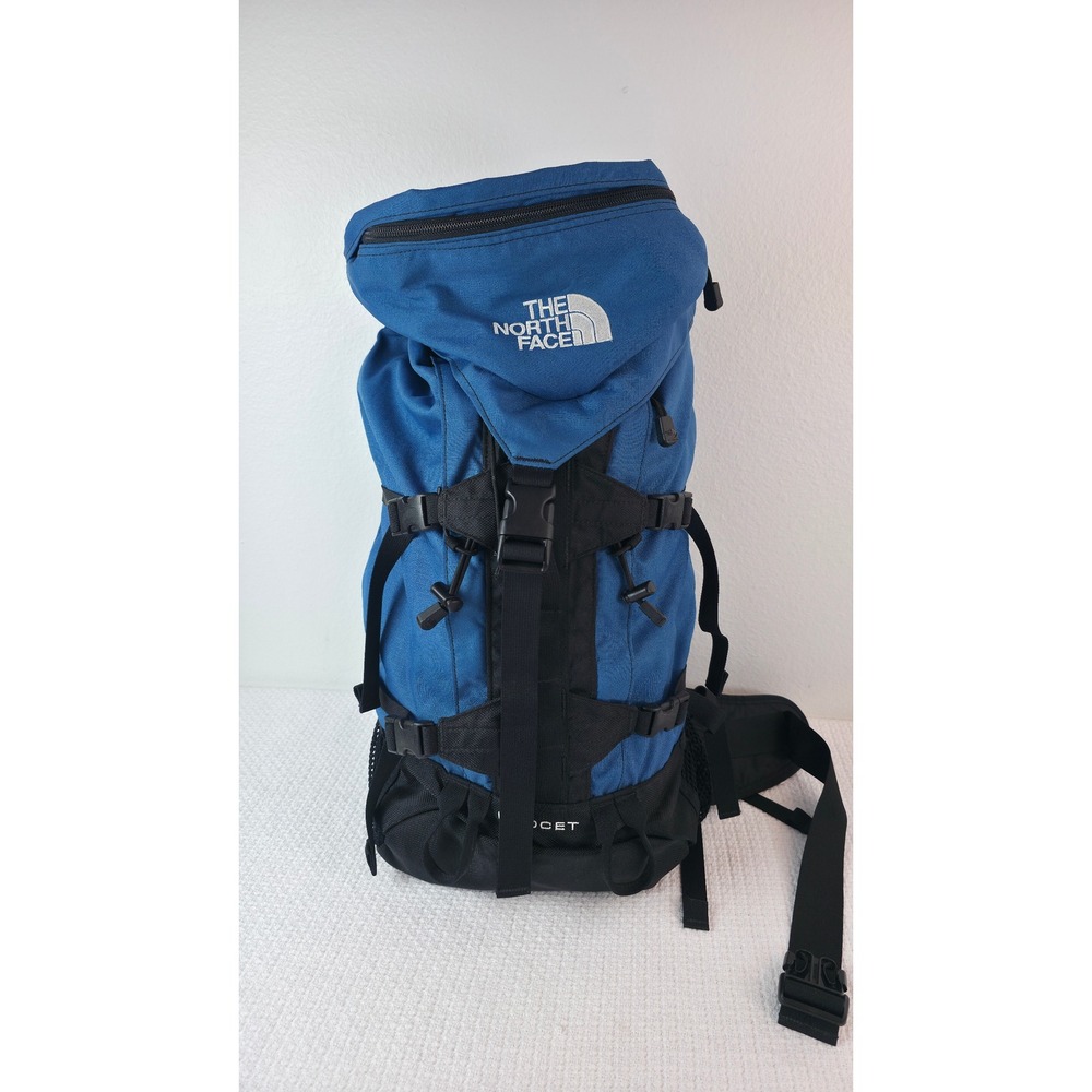 The North Face Exocet Backpack Blue Technical Hiking Daypack Excellent